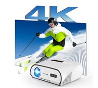 4K Ultra HD Daytime Home Theater Projector High Bright 14300 Lumens Smart Movie Projector HDR Daylight WiFi6 Bluetooth RJ45 LAN Outdoor Gaming Projectors Keystone Zoom Outdoor Home Entertainment Work