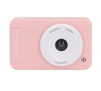 4K Ultra HD Digital Camera 40MP Compact Point & Shoot Camera with 8X Optical Zoom Stabilized Anti-Shake 2.4" Screen for Travel Vlogging Beginners - Pink