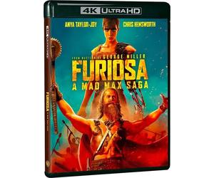 4K UltraHD + Blu-ray FURIOSA A MAD MAX SAGA Anya Taylor Joy Chris Hemsworth