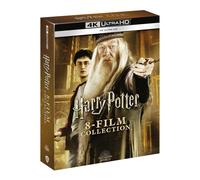4K UltraHD + Blu-ray HARRY POTTER 1-8 COMPLETE COLLECTION 8 FILMS DUMBLEDORE ART
