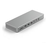 4K USB C Hub Dual Monitor Docking Station 10Gbps Data Ethernet RJ45 for sd Reader for Laptop