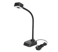 4K USB Document Camera, 3 Level LED Light AI Noise Reduction Mic, Auto Focus, Foldable for Windows, with 360 Deg Rotatable Lens