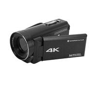 4K Video Camera Camcorder, 56MP 18X Zoom Digital Camera Recorder, 180 Degree Rotation 3.0 Inch IPS Touch Screen Handheld Camcorder with Night Vision Fill Light for Travel Vlogging