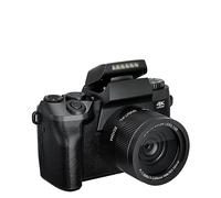 4K Video Camera Camcorder SLR DSLR 64MP 60FPS 16X Digital Zoom Auto Focus Vlogging WiFi Camera Live Streaming Camcorder HD camera (Color : 256G SD Card, Size : 2 Batteries)