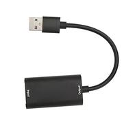 4K Video Capture Card, HD Multimedia Interface Record Card for Gaming Live Streaming, Plug and Play USB Capture Device with Aluminum Alloy Shell, Compatible with OS X Linux (USB)