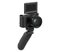 4K Vlogging Camera | 48MP Travel Digital Camera | Anti-Shake Video Recorder Remote Control | All-in- Digital Cameras | Turn Touch Screen, Travel Accessories, Live Streaming Equipment