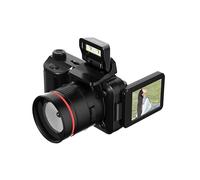 4K Vlogging Camera for Youtube, 2.2in Flip Screen 50MP HD Digital Camera for Photography with Fill Light, 16X Digital Zoom Camcorders Video Camera Travel Camera for Beginners