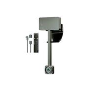4K Webcam for PC with Remote Control, Ultra HD 1/2.55'' Sensor, Autofocus, 10x Digital Zoom, Low Light Performance, Streaming Webcam for PC/Video Calling/Zoom/Skype/Teams