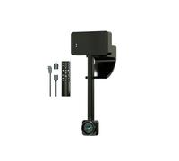 4K Webcam for PC with Remote Control, Ultra HD 1/2.55'' Sensor, Autofocus, 10x Digital Zoom, Low Light Performance, Streaming Webcam for PC/Video Calling/Zoom/Skype/Teams (Black)
