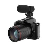 4K WiFi Digital Camera 64MP Dual Lens Video with 16X Anti-Shake Night Vision Built-in Battery External Microphone Compatibility Ideal for Birthday Festival Gifts