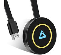 4K Wireless HDMI Adapter, Plug & Play, 2.4/5 GHz Miracast Wireless HDMI Dongle, Screen Casting Device for iOS/Android/Windows/MacOS/Phone/Laptop to TV/Monitor/Projector, Support Miracast/DLNA/AirPlay