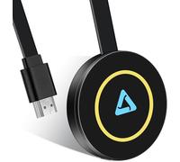 4K Wireless HDMI Adapter, Plug & Play, 2.4/5 GHz Miracast Wireless HDMI Dongle, Screen Casting Device for iOS/Android/Windows/MacOS/Phone/Laptop to TV/Monitor/Projector, Support Miracast/DLNA/AirPlay