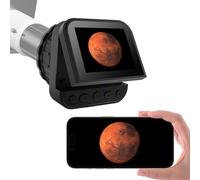 4K Wireless Telescope Camera, 1.25’’ 2’’ Universal Eyepiece Camera with IR Filter & X16 Zoom & 2.8" Screen, Gift for Astrophotography Enthusiast
