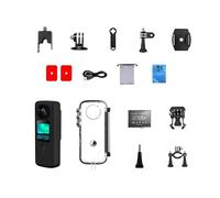 4K60fps Ultra HD Action Camera with 2.0-inch IPS Touch Screen and Bicycle Helmet Accessories Kit for Vlogging,Cycling,Motorcycle