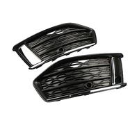 4KD807648 4KD807647 1Pair Right&Left Front Bumper Fog Lamp Cover Trim Frame Foglight Grill Compatible for Audi A6 C8 2019 2020 2021