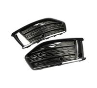 4KD807648 4KD807647 1Pair Right&Left Front Bumper Fog Lamp Cover Trim Frame Foglight Grill Compatible for Audi A6 C8 2019 2020 2021