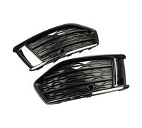 4KD807648 4KD807647 1Pair Right&Left Front Bumper Fog Lamp Cover Trim Frame Foglight Grill Compatible for Audi A6 C8 2019 2020 2021