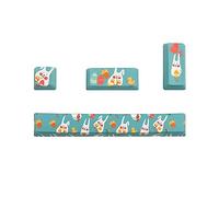 4Keys/Set 5 Sides Dye Sublimation Mechanical Keyboard Keycap For MX Switch 6.25U Spacebar ESC Enter Keys OEM Profile PBT Keycap