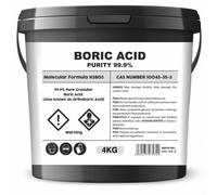 (4Kg) Boric Acid 99.9% Hydrogen Borate Acid PSN Bucket