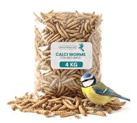 4KG Calci Worms for Wild Bird Food - High Calcium Worms Treat for Bird Feed