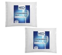 4kg Dishwasher Salt - 2 Pack Box -Quality Water Softening Salt for Spotless Dishes and Effective Machine