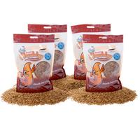 4Kg Dried Chubby Mealworms (Nutritional Info: Protein 53%, Fat 28%, Fibre 6%, Moisture 5%)