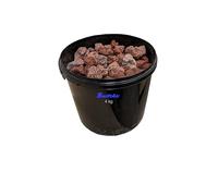 4KG Lava Rocks for Gas BBQ Fire pit Aquarium Chiminea Garden (4kg - 2cm to 4cm Approx)
