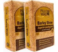 4kg Pack of 2 Premium Barley Straw Pet Bedding (2kg Each) | Soft Pillow Wad for Rabbits, Tortoises & Small Pets | Natural, Eco-Friendly and Cosy Bedding for Everyday Pet Comfort.