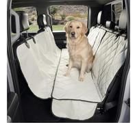 4Knines Crew Cab Truck Seat Cover for Fold Up Seats Driver Side Tan | Fits Dodge Ram, Nissan Titan. Hammock Option. Heavy-Duty Materials. Waterproof K9-Shield. Non-slip. Machine Washable.