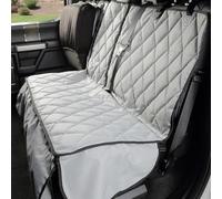 4Knines Dog Seat Cover for Crew Cab Trucks - Back Seat Protection for Fold Up Seats, Pet Cover Hammock, Durable Car Seat Cover for Dogs, Fits Full Size 4 Door Trucks