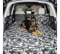4Knines SUV Cargo Liner for fold Down Seats 60/40 Split and armrest Pass-Through Compatible USA Based Company Large Camo