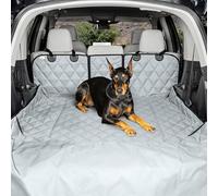 4Knines SUV Cargo Liner for Fold Down Seats - 60/40 Split and Armrest Pass-Through Compatible - USA Based Company (Small, Grey)