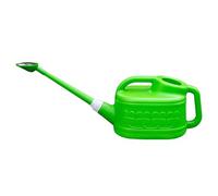 4L/6L/8L/10L Watering Can Durable Plastic for Indoor & Outdoor Plants Easy Pour Garden Jug with Sprinkler Rose Ideal Flowers Cultivation Gardening Green (Green4, One Size)