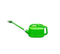 4L/6L/8L/10L Watering Can Durable Plastic for Indoor & Outdoor Plants Easy Pour Garden Jug with Sprinkler Rose Ideal Flowers Cultivation Gardening Green (Green2, One Size)