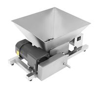 4L Apple Crusher, Electric Fruit Grinding Machine, Large Bread and Brown Sugar Grinder, 20kg/h Output