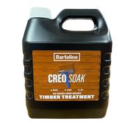 4L BARTOLINE DARK BROWN Creosoak OIL BASED WOOD TREATMENT