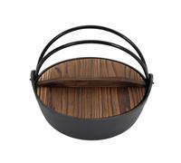 4L Cast Iron Nabe Pot with Double Handles