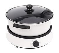 4L Electric Hot Pot Multi-Function Shabu Shabu Stewing Pot Electric Saucepan 80-280℃/356-536℉ Separate Body,for 1-5 People