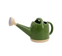 4L Long Spout Watering Can for Large Capacity Plastic Garden Pot with Detachable Sprinkler Indoor & Outdoor Use Cans (Army Green, 37x19cm)