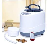 4L Sauna Generator 2000W Portable Steamer Pot With Remote Control, Suitable For Large Wooden Barrel Steam Sauna Rooms - Body Therapy Steamer With Timer Display