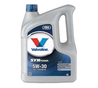 4L Valvoline Synpower Full Synthetic 5W-30 XL - III C3 Engine for Ford VW BMW MB