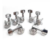 4L3R Chrome Guitar Lock Tuners 1:18 Tuning Pegs High Precision Machine Head for Fender Strat Tele for Gibson SG LP Style or Acoustic Guitars Parts