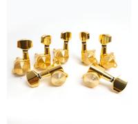 4L3R Gold Guitar Lock Tuners 1:18 Tuning Pegs High Precision Machine Head for Fender Strat Tele for Gibson SG LP Style or Acoustic Guitars Parts