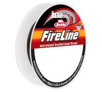 4Lb Fireline Smoke Pre Waxed Beading Thread .005In 0.12mm Diameter 15 Yard