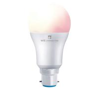 4LITE WiZ Connected A60 Dimmable Multicolour WiFi Led Smart Bulb - B22 Bayonet,