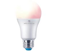 4LITE 4L1/8035X2 翳䴷 Wiz Connected Smart Lighting Starter Kit with E27 Multicolour Bulb & 2 x Plugs