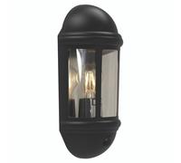 4Lite 4L2/3411 Outdoor Half Lantern Light Fitting with PIR Sensor