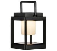 4lite Antheia Outdoor Solar Lantern (Anthracite) 170lm Warm White IP54 Rated Solar Lantern Light - 4L2/6020 - 4Yr Guarantee