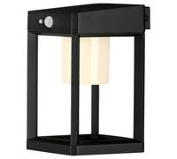 4Lite Antheia Outdoor Solar Wall Lantern (Anthracite) 300Lm Warm White Ip54 Rated Solar Wall Mounted Light - 4L2/6021