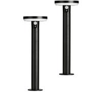 4LITE Antheia Solar Bollard Light - Pack of 2